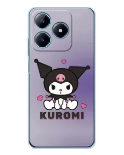 Чохол для Realme C63 4G з картинкою «Kuromi — фіолетовий арт» Чохол для Realme C63 4G з картинкою «Kuromi — фіолетовий арт»