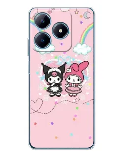 Чохол для Realme C63 4G з картинкою «My Melody та Kuromi» Чохол для Realme C63 4G з картинкою «My Melody та Kuromi»