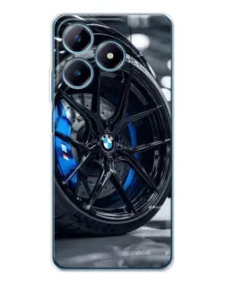 Чохол для Realme C63 4G з картинкою «Колесо BMW зблизька» Чохол для Realme C63 4G з картинкою «Колесо BMW зблизька»