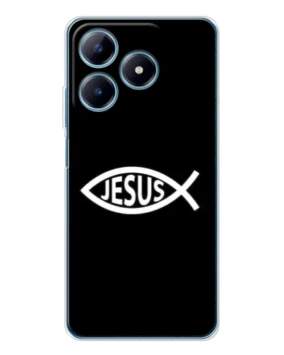 Чехол для Realme C63 4G с картинкой «Классический Jesus»