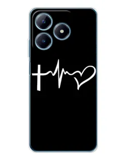 Чехол для Realme C63 4G с картинкой «Пульс веры»