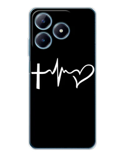 Чехол для Realme C63 4G с картинкой «Пульс веры» Чехол для Realme C63 4G с картинкой «Пульс веры»