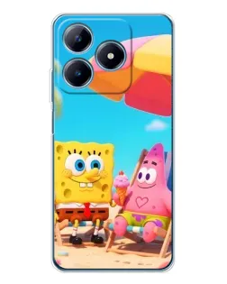 Чехол для Realme C63 4G с картинкой «Отдых на пляже»