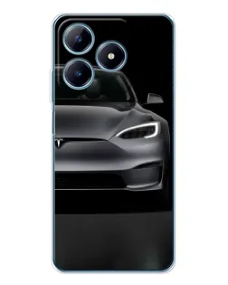 Чохол для Realme C63 4G з картинкою «Tesla Model S Look»