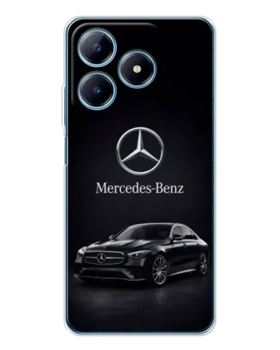 Чехол для Realme C63 4G с картинкой «Mercedes — решетка радиатора» Чехол для Realme C63 4G с картинкой «Mercedes — решетка радиатора»