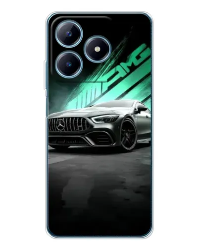 Чехол для Realme C63 4G с картинкой «Темный Mercedes AMG» Чехол для Realme C63 4G с картинкой «Темный Mercedes AMG»