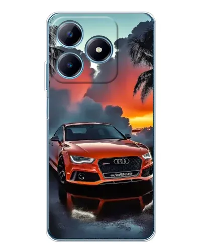 Чехол для Realme C63 4G с картинкой «Audi — закат» Чехол для Realme C63 4G с картинкой «Audi — закат»