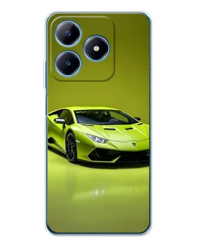 Чехол для Realme C63 4G с картинкой «Салатовый Lamborghini Huracan» Чехол для Realme C63 4G с картинкой «Салатовый Lamborghini Huracan»