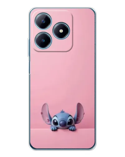 Чехол для Realme C63 4G с картинкой «Stitch выглядывает»