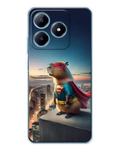 Чехол для Realme C63 4G с картинкой «Капи-мен супергерой» Чехол для Realme C63 4G с картинкой «Капи-мен супергерой»