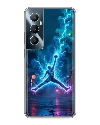 Чехол для Realme C65 с картинкой «Jordan Gold Jumpman» Чехол для Realme C65 с картинкой «Jordan Gold Jumpman»