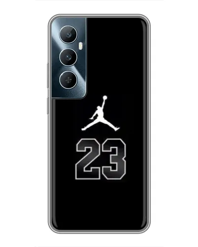Чехол для Realme C65 с картинкой «Jordan Flight 23» Чехол для Realme C65 с картинкой «Jordan Flight 23»