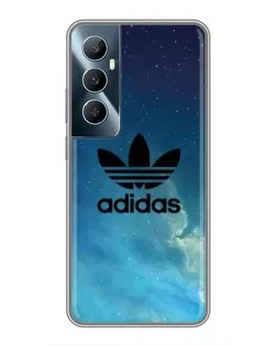 Чехол для Realme C65 с картинкой «Adidas Stone Logo»