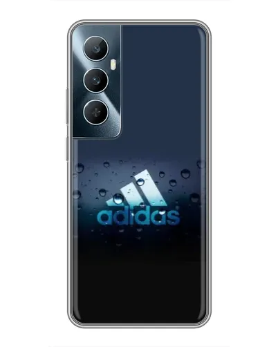 Чехол для Realme C65 с картинкой «Adidas Water Drops»