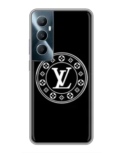 Чехол для Realme C65 с картинкой «LV — печать стиля»