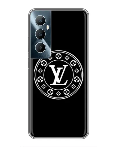 Чехол для Realme C65 с картинкой «LV — печать стиля»
