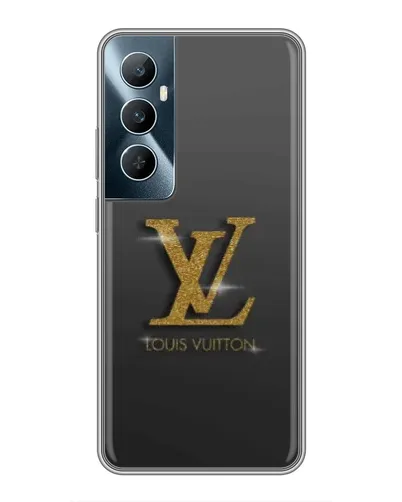 Чехол для Realme C65 с картинкой «Градиент Louis Vuitton»