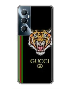 Чехол для Realme C65 с картинкой «Тигр Gucci» Чехол для Realme C65 с картинкой «Тигр Gucci»