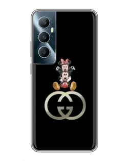 Чехол для Realme C65 с картинкой «Минни Маус на лого» Чехол для Realme C65 с картинкой «Минни Маус на лого»
