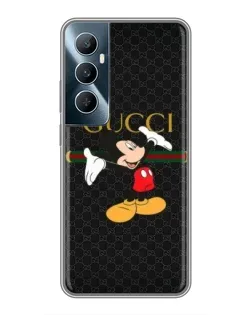 Чехол для Realme C65 с картинкой «Микки Маус Gucci» Чехол для Realme C65 с картинкой «Микки Маус Gucci»