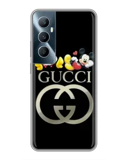 Чехол для Realme C65 с картинкой «Gucci — герои Disney» Чехол для Realme C65 с картинкой «Gucci — герои Disney»