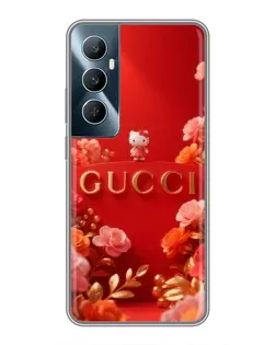 Чехол для Realme C65 с картинкой «Gucci — золотой сад» Чехол для Realme C65 с картинкой «Gucci — золотой сад»