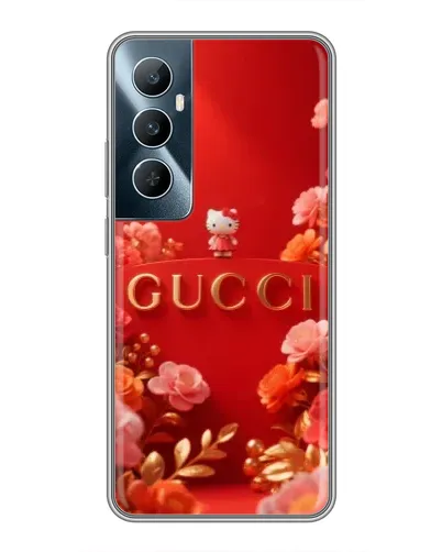 Чехол для Realme C65 с картинкой «Gucci — золотой сад» Чехол для Realme C65 с картинкой «Gucci — золотой сад»