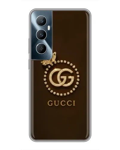 Чехол для Realme C65 с картинкой «Gucci — золотая бабочка» Чехол для Realme C65 с картинкой «Gucci — золотая бабочка»