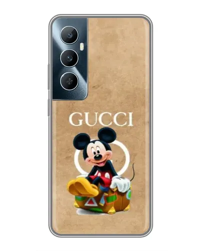 Чехол для Realme C65 с картинкой «Микки Маус Gucci — крафт» Чехол для Realme C65 с картинкой «Микки Маус Gucci — крафт»