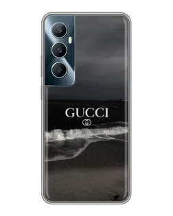Чехол для Realme C65 с картинкой «Gucci — морской прибой» Чехол для Realme C65 с картинкой «Gucci — морской прибой»
