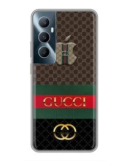 Чехол для Realme C65 с картинкой «Gucci — брендированный десерт» Чехол для Realme C65 с картинкой «Gucci — брендированный десерт»