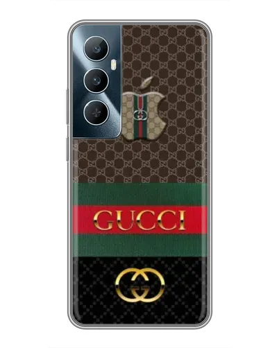 Чехол для Realme C65 с картинкой «Gucci — брендированный десерт» Чехол для Realme C65 с картинкой «Gucci — брендированный десерт»