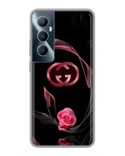 Чехол для Realme C65 с картинкой «Gucci — неоновая роза» Чехол для Realme C65 с картинкой «Gucci — неоновая роза»