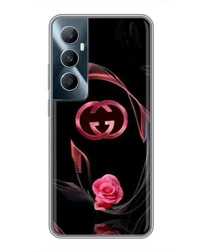 Чехол для Realme C65 с картинкой «Gucci — неоновая роза» Чехол для Realme C65 с картинкой «Gucci — неоновая роза»