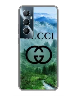 Чехол для Realme C65 с картинкой «Gucci — горный пейзаж» Чехол для Realme C65 с картинкой «Gucci — горный пейзаж»