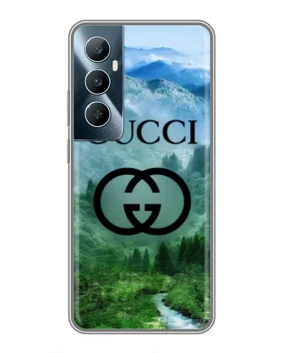 Чехол для Realme C65 с картинкой «Gucci — горный пейзаж» Чехол для Realme C65 с картинкой «Gucci — горный пейзаж»