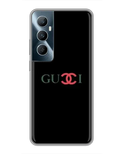 Чехол для Realme C65 с картинкой «Gucci — красный градиент» Чехол для Realme C65 с картинкой «Gucci — красный градиент»