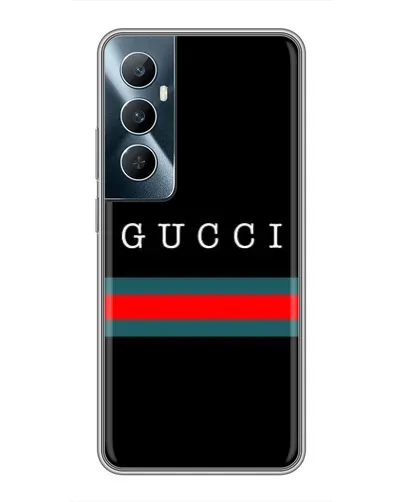 Чехол для Realme C65 с картинкой «Gucci — красный пояс» Чехол для Realme C65 с картинкой «Gucci — красный пояс»