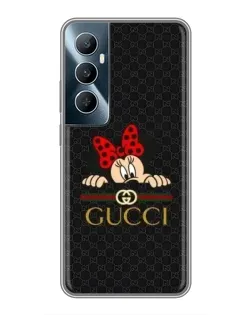 Чехол для Realme C65 с картинкой «Минни Маус Gucci — черный» Чехол для Realme C65 с картинкой «Минни Маус Gucci — черный»