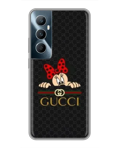 Чехол для Realme C65 с картинкой «Минни Маус Gucci — черный» Чехол для Realme C65 с картинкой «Минни Маус Gucci — черный»