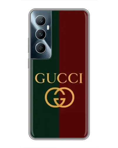 Чехол для Realme C65 с картинкой «Gucci — темно-зеленый градиент» Чехол для Realme C65 с картинкой «Gucci — темно-зеленый градиент»