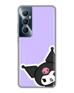 Чехол для Realme C65 с картинкой «Забавная Kuromi»