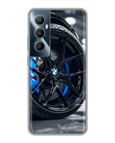 Чохол для Realme C65 з картинкою «Колесо BMW зблизька» Чохол для Realme C65 з картинкою «Колесо BMW зблизька»