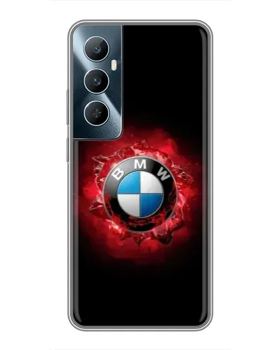 Чохол для Realme C65 з картинкою «Логотип BMW — спалах» Чохол для Realme C65 з картинкою «Логотип BMW — спалах»