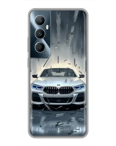 Чохол для Realme C65 з картинкою «BMW у світлі фар» Чохол для Realme C65 з картинкою «BMW у світлі фар»