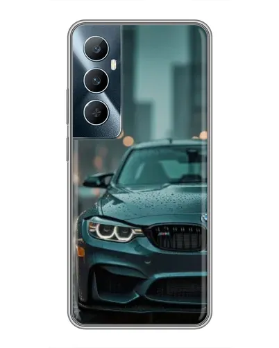 Чохол для Realme C65 з картинкою «BMW у вогнях міста» Чохол для Realme C65 з картинкою «BMW у вогнях міста»
