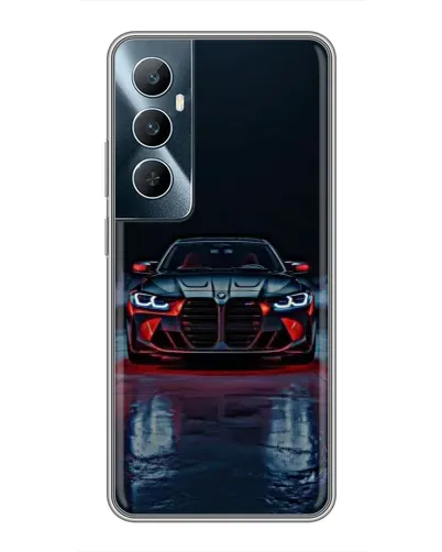 Чохол для Realme C65 з картинкою «BMW на мокрій дорозі» Чохол для Realme C65 з картинкою «BMW на мокрій дорозі»