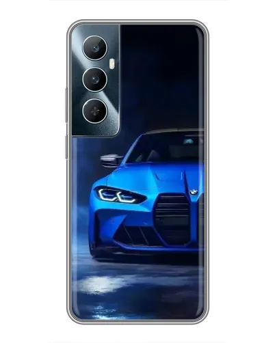 Чохол для Realme C65 з картинкою «Блакитна BMW M4» Чохол для Realme C65 з картинкою «Блакитна BMW M4»