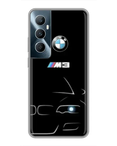 Чохол для Realme C65 з картинкою «Мінімалістичний принт BMW M3» Чохол для Realme C65 з картинкою «Мінімалістичний принт BMW M3»