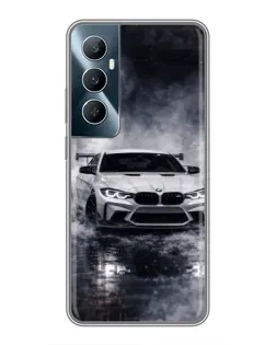Чохол для Realme C65 з картинкою «BMW крізь туман»